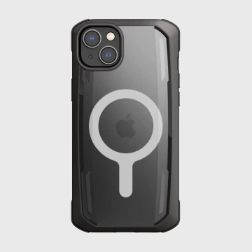Raptic Secure Case pre iPhone 14 Plus s pancierovým krytom MagSafe čierny