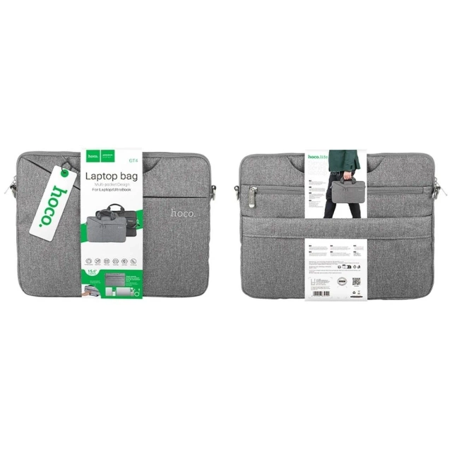 Taška na tablet/notebook/netbook HOCO 15,6" GT4 sivá