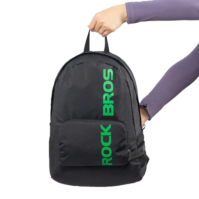 Skladací ergonomický batoh Rockbros H10-BK 18L – čierny