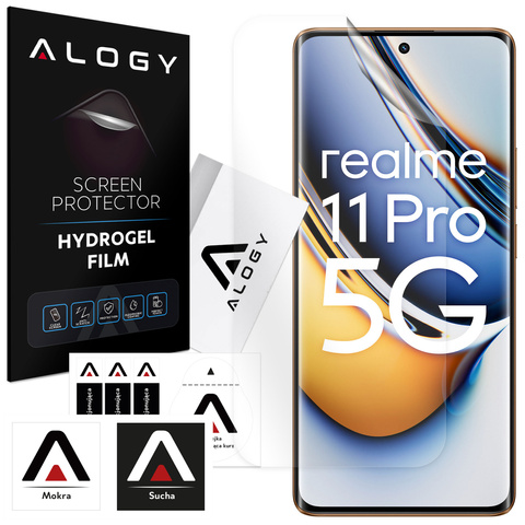 Гідрогелева плівка для Realme 11 Pro 5G/ 11 Pro Plus 5G Phone Protector Screen Protector Alogy Hydrogel Film