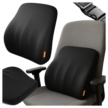 DR.MEDIC LumbarGuard™ Zádový polštář do auta Ergonomický bederní polštář pro autosedačku pro řidiče a spolujezdce