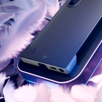 Etui für Samsung Galaxy S25 Ultra 3mk Just20g Matt Case Schwarz