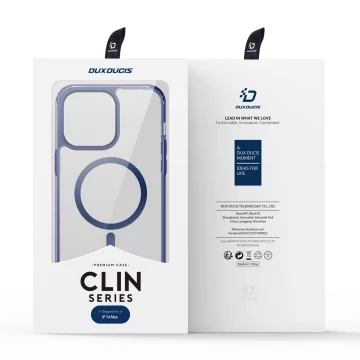 Dux Ducis Clin2 case iPhone 14 Plus Magnetic MagSafe case blue