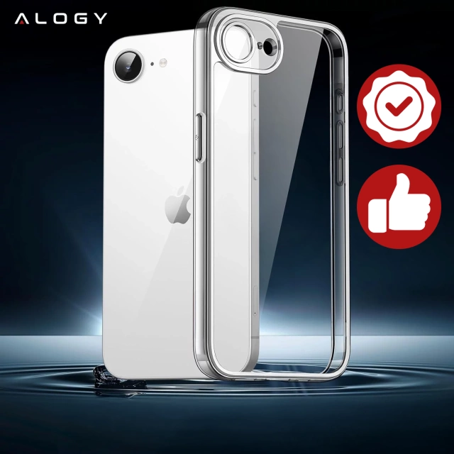 Puzdro pre Apple iPhone 16 Pro Max Alogy Anti-Shock Hybrid Case pre MagSafe Transparent