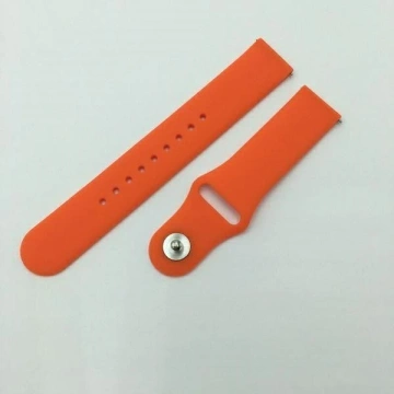 Smartwatch strap Everyday universal strap for 22mm red/red C-12