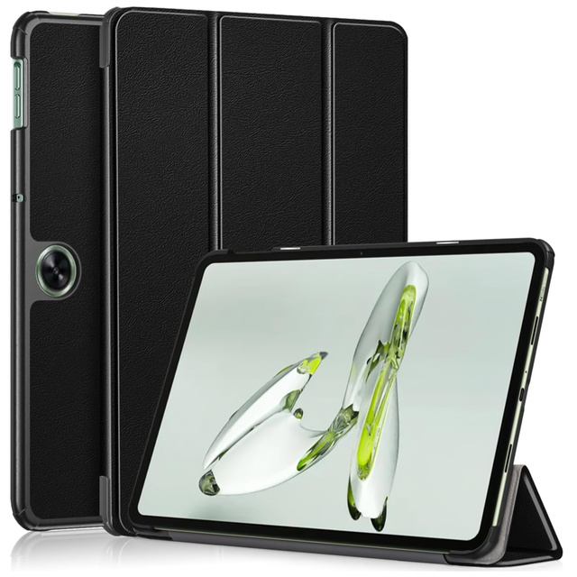 Glass Case for OnePlus Pad Go/Oppo Pad Air 2/Oppo Pad Neo 11.4" Tablet Case Alogy Book Black Free Stylus