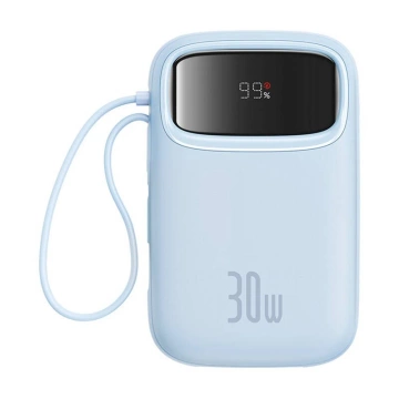 Powerbanka Baseus QPow 2 10000mAh 30W 2xUSB-C modrá