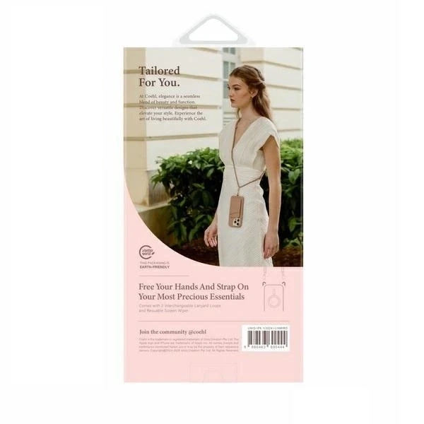 Etui UNIQ Coehl Linear do iPhone 16 MagSafe Opalizujące