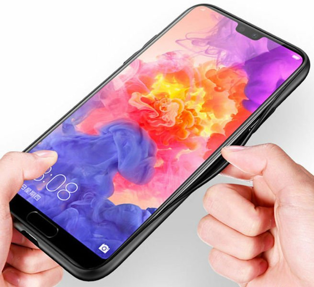 Etui Alogy Aurora Armor do Huawei Mate 20 Pro czerwono-czarne 05