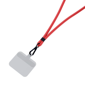 Universelles Smartphone-Lanyard 3mk EasyClip Red (schwarz)