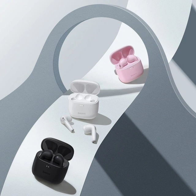 Baseus E8 Wireless Bluetooth 5.0 TWS Earbuds Waterproof IPX5 Black (NGE8-01)