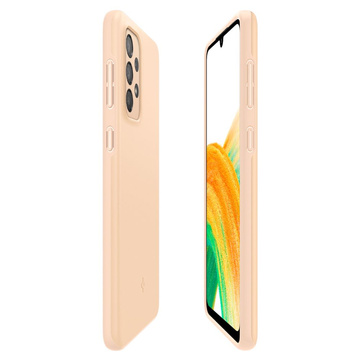 Etui Spigen Thin Fit für Samsung Galaxy A33 5G Baumwolle Pfirsich