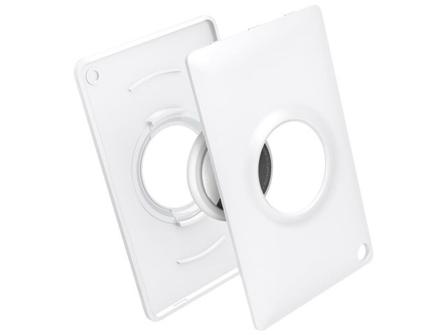 Чохол-брелок Spigen AirFit Card для Apple Airtag білого кольору