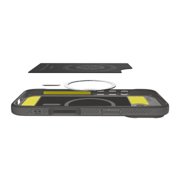 Etui Ochronne do iPhone 17 Spigen Rugged Armor MagMagSafe Grey