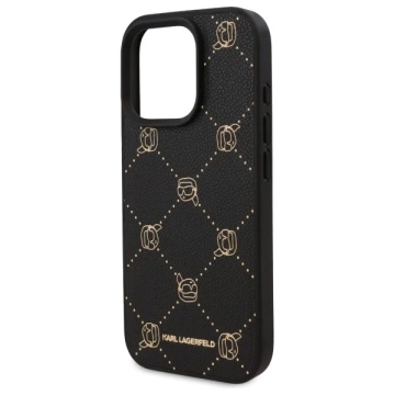 Karl Lagerfeld Hülle für iPhone 16 Pro Max 6,9" Schwarz Magsafe Karl Head
