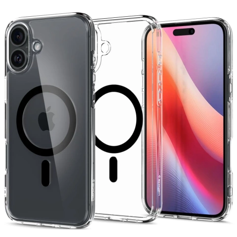 Etui Spigen Ultra Hybrid Mag MagSafe pro Apple iPhone 16 Plus Black