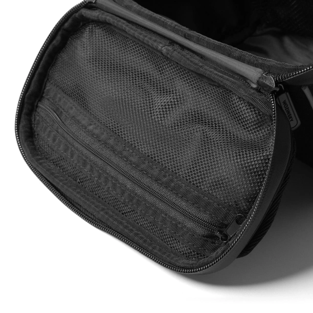 Wozinsky bicycle handlebar bag bike shoulder bag black (WBHBB-01)