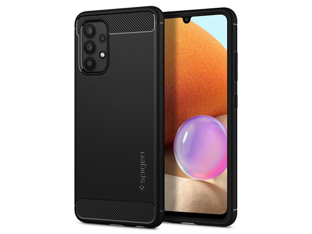 Etui Spigen Rugged Armor do Samsung Galaxy A52s/ A52 LTE/ 5G Matte Black