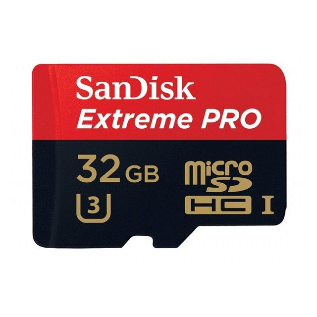 Paměťová karta SanDisk Extreme Pro microSDHC 32 GB 100/90 MB/s A1 C10 V30 (SDSQXCG-032G-GN6MA)