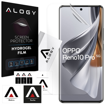Hydrogelová fólie pro ochranu displeje telefonu Oppo Reno 10 Pro 5G Alogická hydrogelová fólie