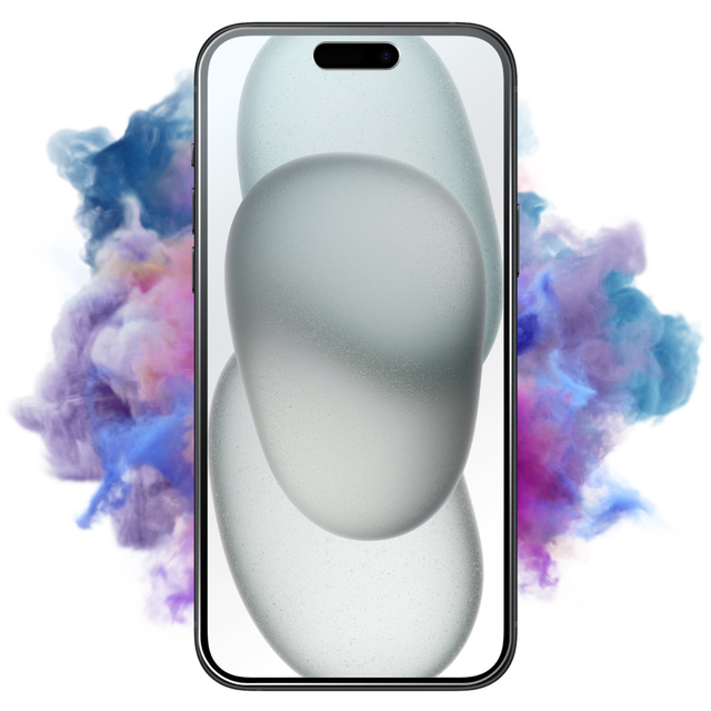 Гібридне скло для Apple iPhone 15 Plus для екрану Alogy Flexi Glass 9H flat for the screen