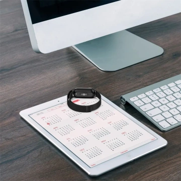 Ocelový náramek Milaneseband pro Xiaomi Smart Band 8/ 8 NFC Black