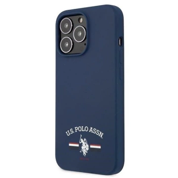 US Polo Silicone Collection iPhone 13 Pro Max 6.7" phone case navy blue/navy