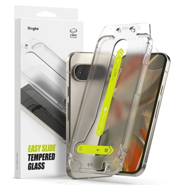 Szkło Hartowane do Google Pixel 9 / 9 Pro Ringke Easy Slide 2-Pack Clear