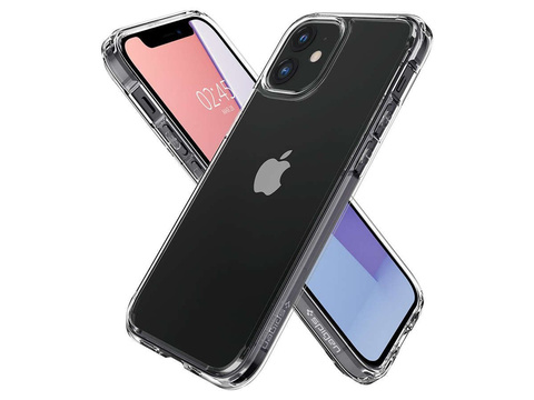 Spigen Ultra Hybrid Case for Apple iPhone 12 Mini 5.4 Crystal Clear Glass Alogy
