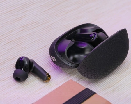 HOCO TWS EQ23 Wireless Bluetooth Headphones Charging Case Black