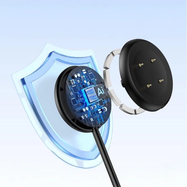 Nabíjecí kabel pro chytré hodinky nabíjecí pro Google Pixel Watch 3 (41 mm, 45 mm) / 2 / Fitbit Ace LTE, USB