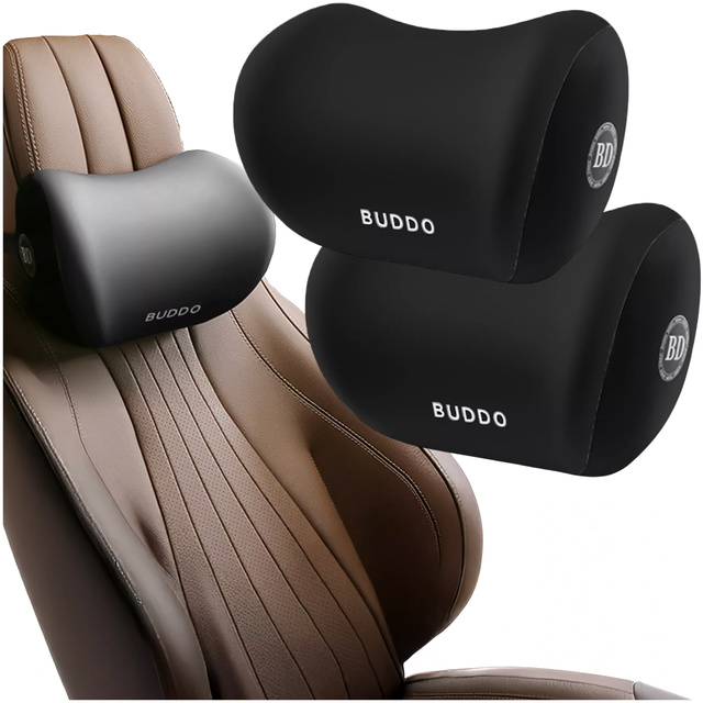 Alogy Car Pillow для підголівника, Memory Foam Black