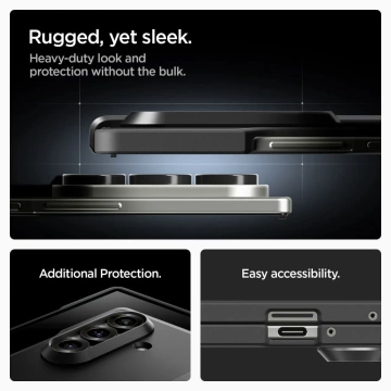 Etui Spigen Tough Armor Pro Mag MagSafe Galaxy Z Fold 7 Black