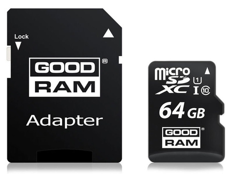 Paměťová karta GoodRam micro SDXC 64GB Class 10 UHS-I
