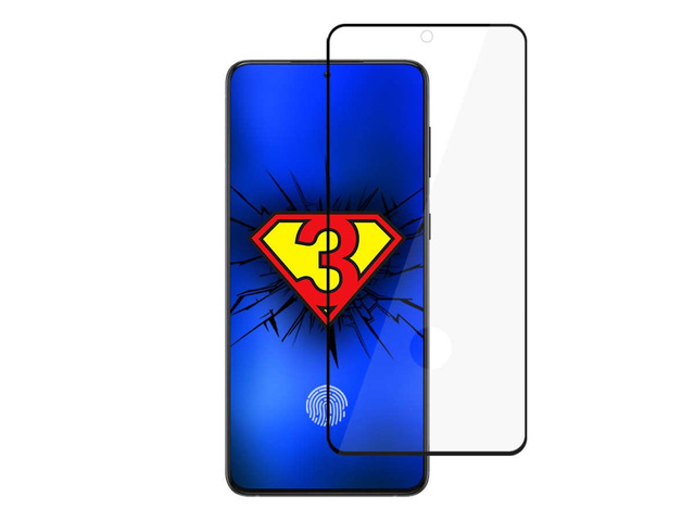 3mk HardGlass Max Finger Print Glass Glass pre Samsung Galaxy S21 Black