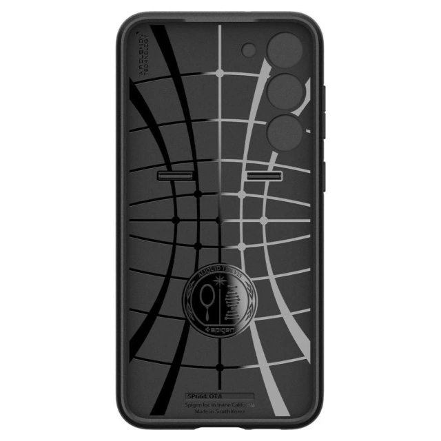 Etui Spigen Optic Armor für Samsung Galaxy S23 Schwarz