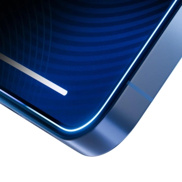 Mattiertes gehärtetes Glas für Apple iPhone 13 / iPhone 13 Pro / iPhone 14 – 3mk Hardglass Matt Max Privacy