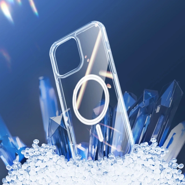 Etui MagSafe do iPhone 16 Pro Dux Ducis Clin Mag Przezroczyste