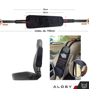 Side Car Organizer Seat Car Seat Cover Alogy Car Black