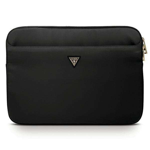 Guess Sleeve GUCS13NTMLBK 13" czarny /čierne Nylon Triangle Logo