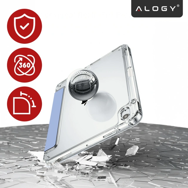 Розгалужувач HUB Alogy Adapter для ноутбука з USB-C на 3x USB-A 2.0 1x USB-A 3.0 сірий