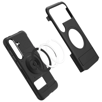 Чохол для Samsung Galaxy S25 Plus Black Spigen Slim Armor MagSafe