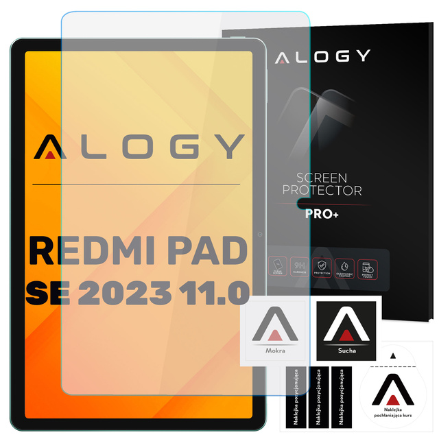 Tvrdené sklo pre Xiaomi Redmi Pad SE 11.0" 2023 na obrazovku tabletu Alogy Screen Protector Pro 9H