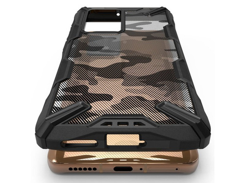 Etui Ringke Fusion X pre Huawei P40 Camo Black
