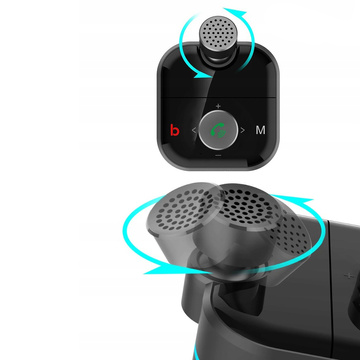 Autoladegerät Freisprecheinrichtung Alogy FM Transmitter Bluetooth 5.0 USB Memory Stick QC 3.0 USB-C PD 18W