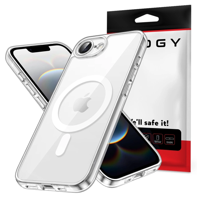 Apple iPhone 16 Pro Max Case Alogy Anti-Shock Hybrid Case for MagSafe Clear