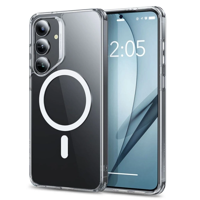 Etui für Samsung Galaxy S25 Plus Clear ESR Classic Hybrid HaloLock MagSafe