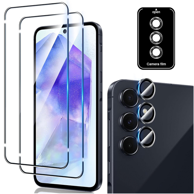 Загартоване скло Supreme Set для Samsung Galaxy A55 5G Clear