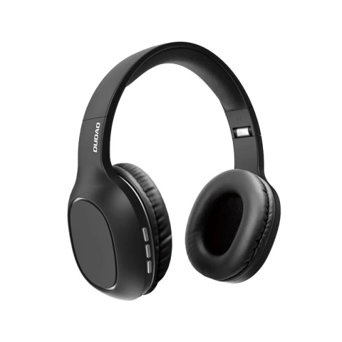 Dudao Multifunktionale kabellose Kopfhörer Bluetooth 5.0 Micro-SD-Kartenleser UKW-Radio Schwarz (X22Pro schwarz)