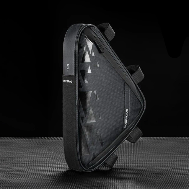 Rockbros B39-2 Rahmen-Fahrradtasche, 1,5 l, wasserdicht, Schwarz